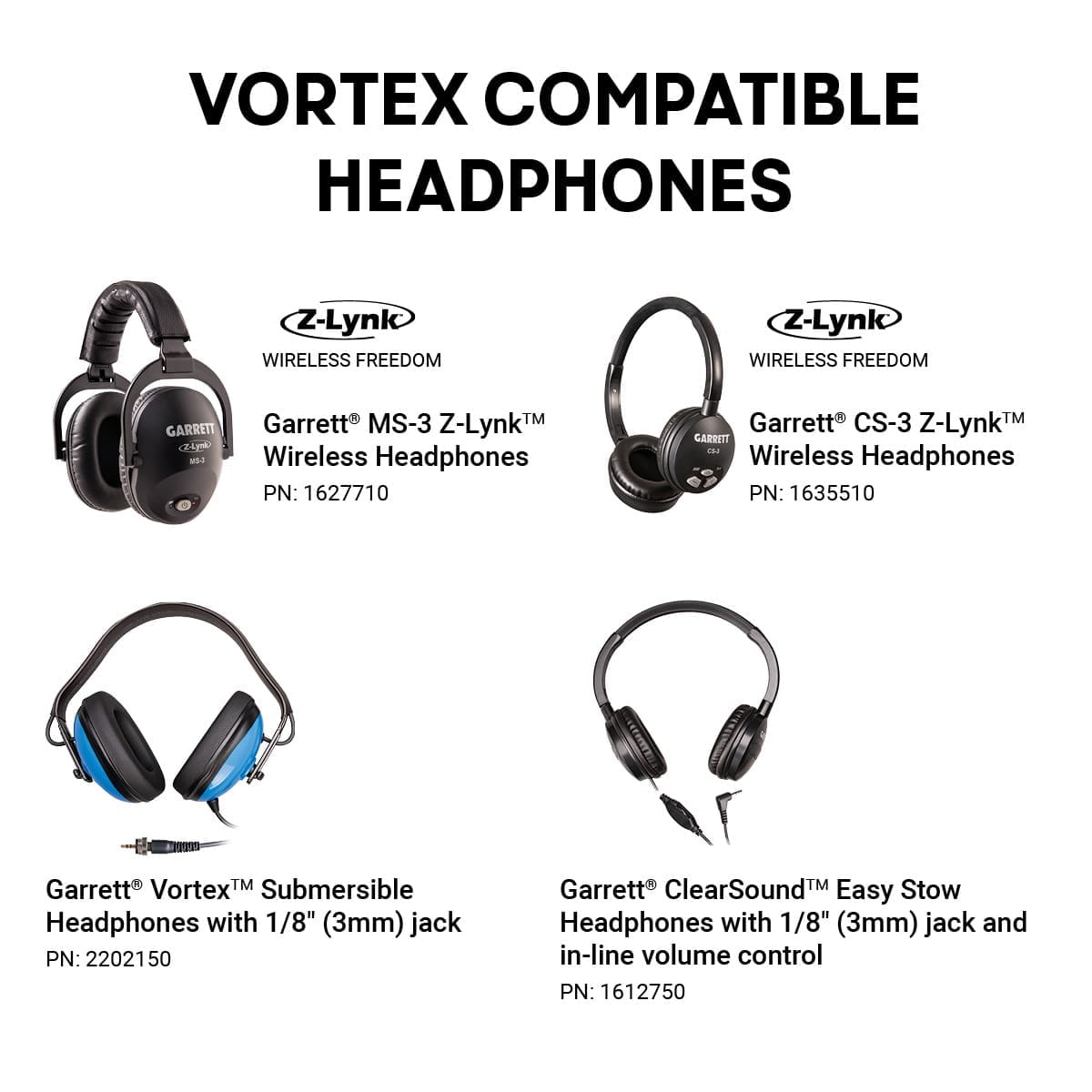 Muğla Garrett Vortex VX9 Dedektör - Z-Lynk uyumu, hedef sesinin gecikmesiz ve daha kontrollü takip edilmesini sağlar.