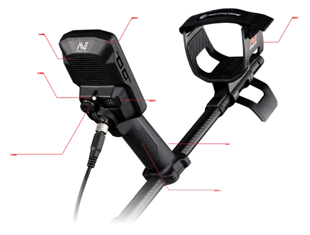 Muğla Minelab Manticore - Kontrol paneli