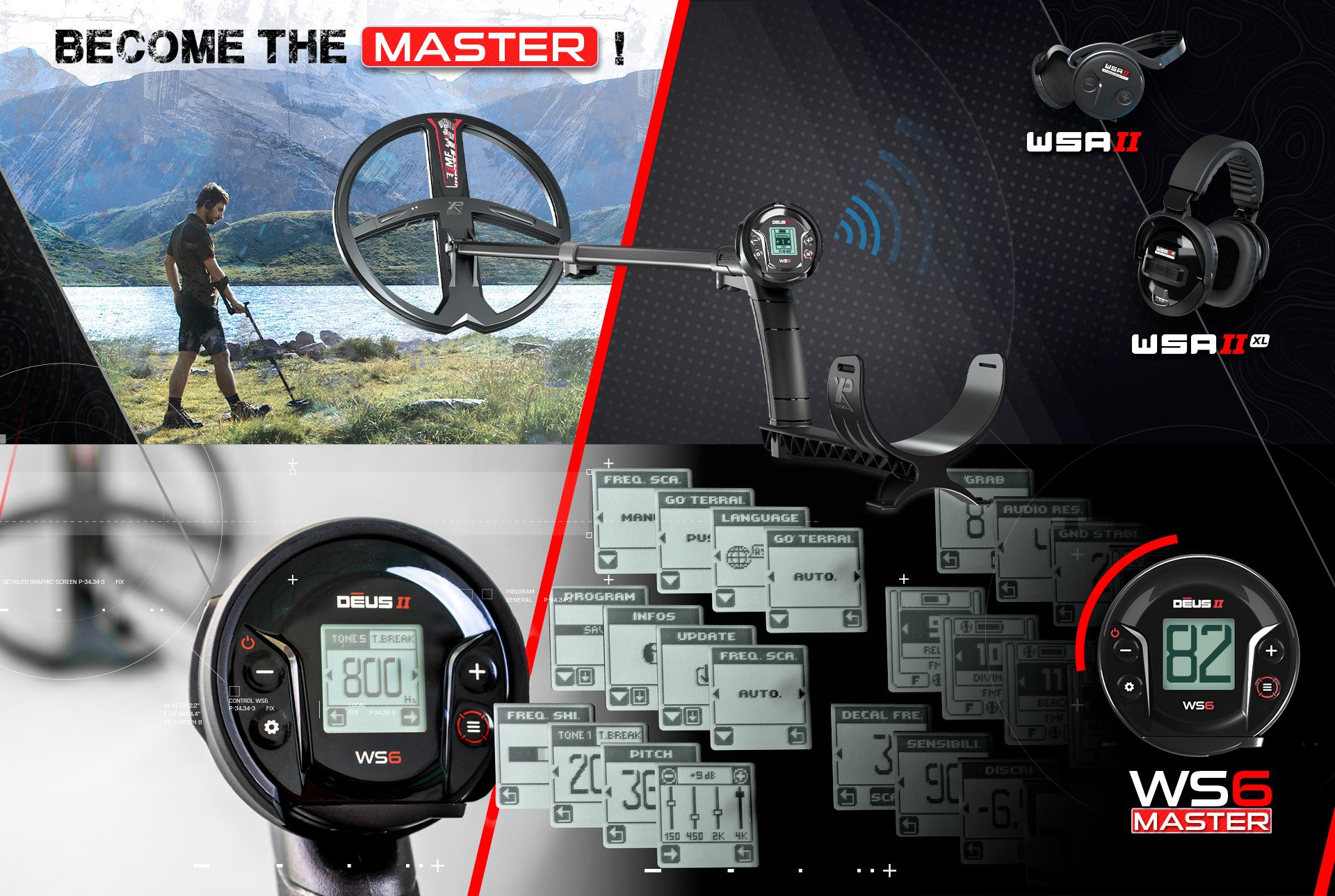 Muğla XP Deus II WS6 MASTER - XP WS6 MASTER Deus 2 saha ve su kullanımı